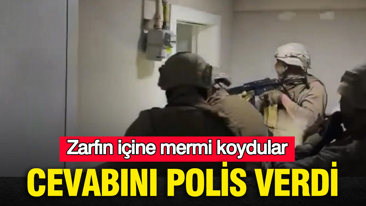 Zarfın içine mermi koydular: Cevabını polis verdi: 6 gözaltı