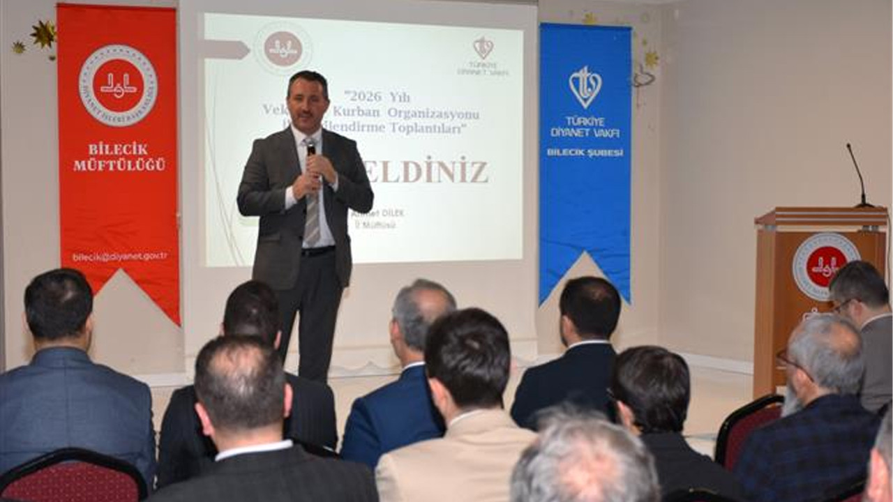 2026 yılı Vekâletle Kurban Organizasyonu Tanıtım Toplantısı gerçekleştirildi