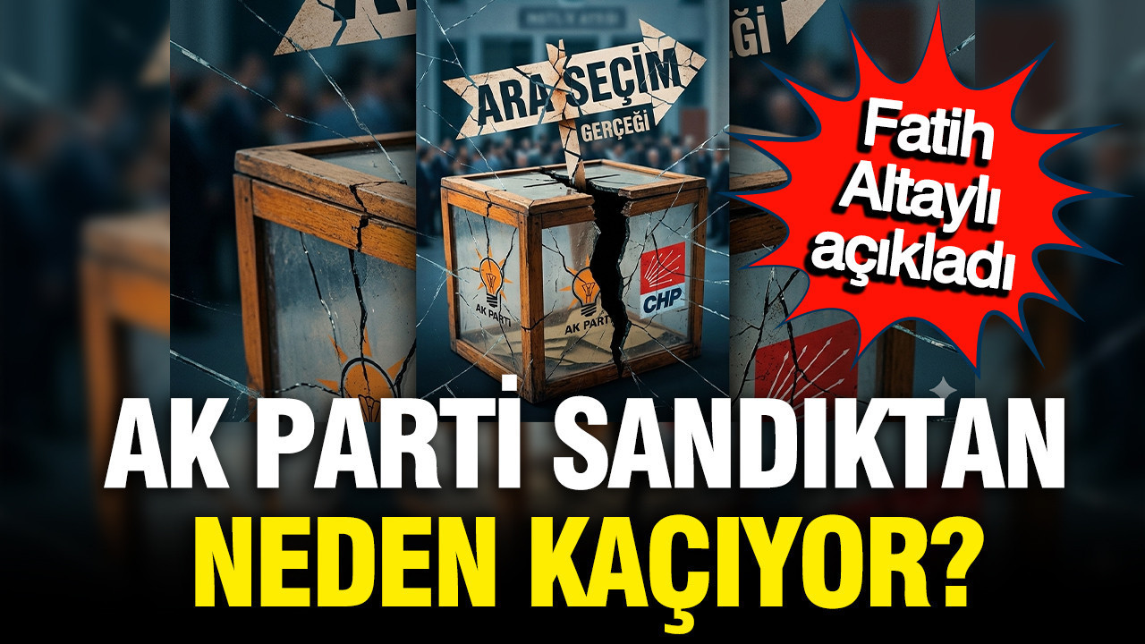AK Parti ara seçimden neden kaçıyor?