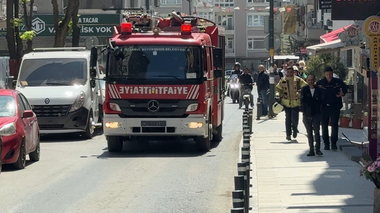 Avcılar’da tahliye edilen binada gaz paniği