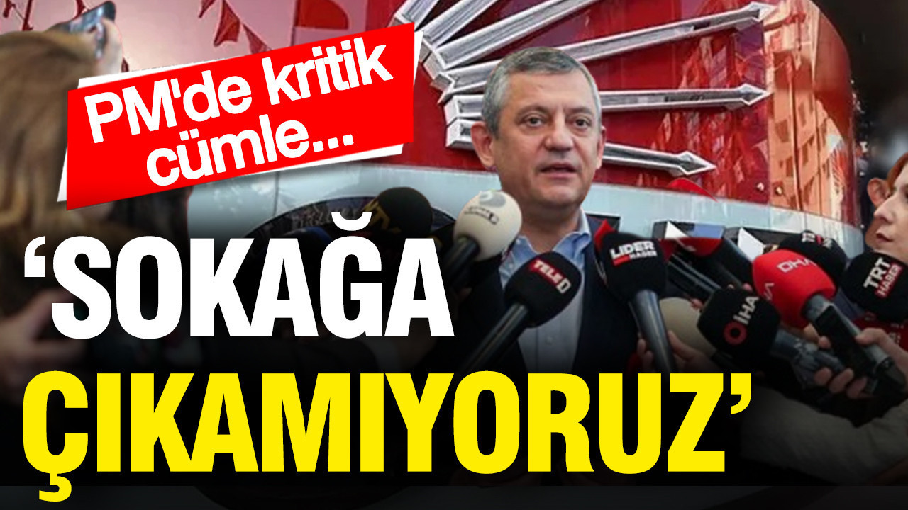 CHP'de Uşak zirvesi: Sokağa çıkamıyoruz