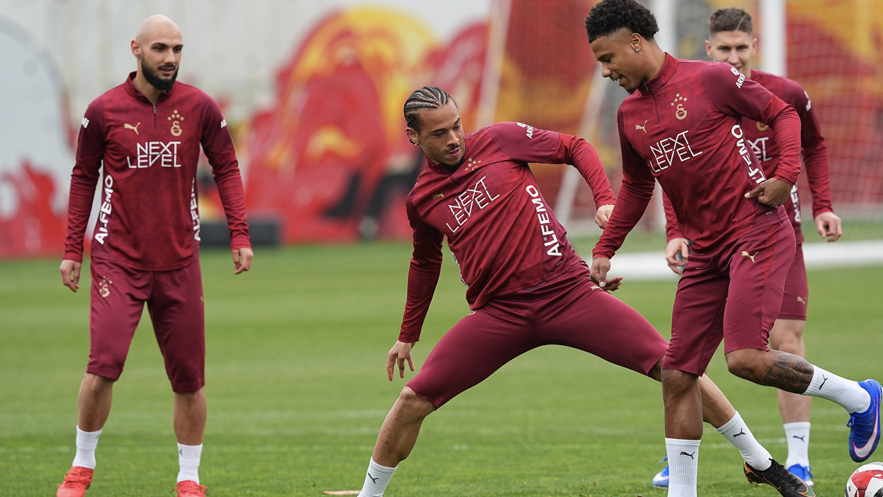 Galatasaray Samsunspor maçının hazırlıklarını sürdürdü