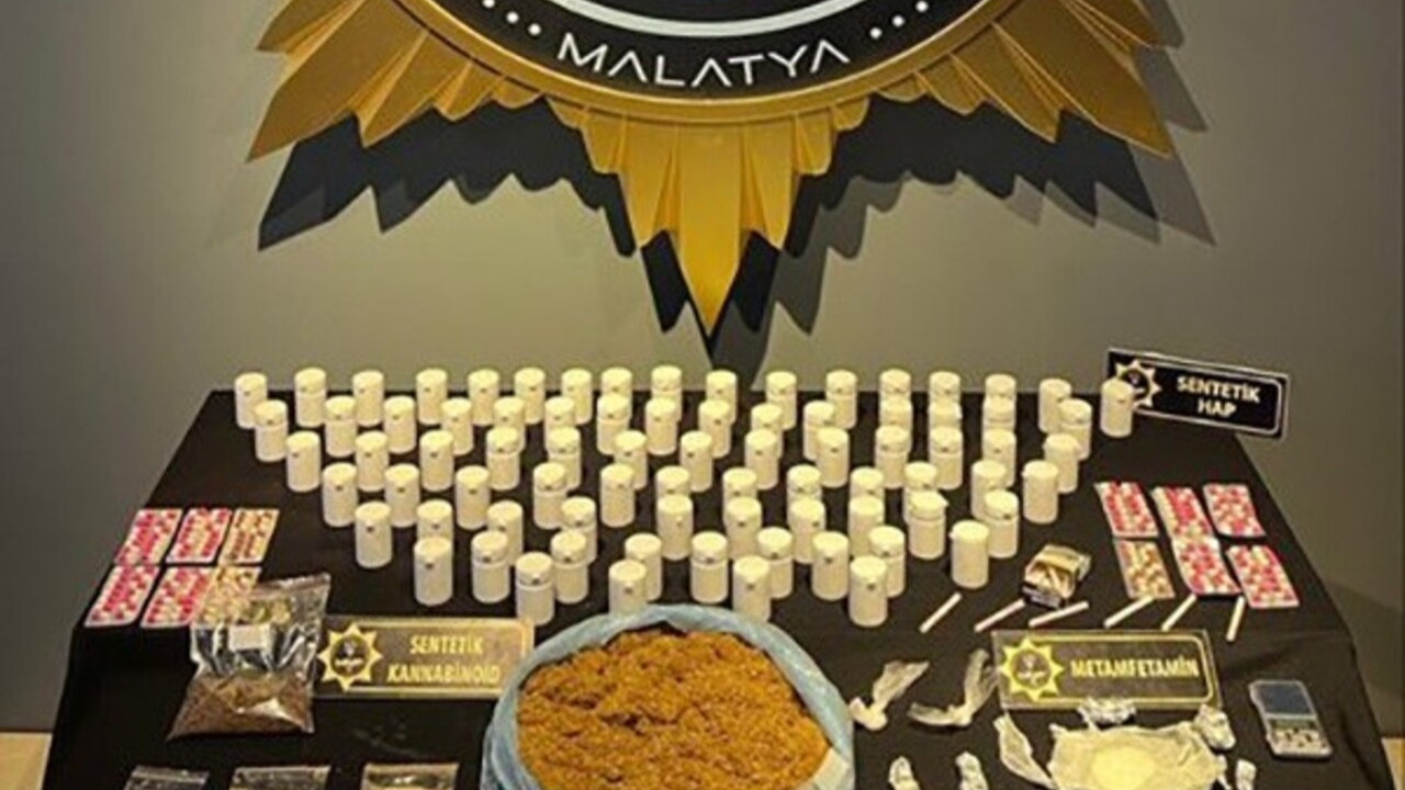 Malatya’da uyuşturucu operasyonu: 11 gözaltı