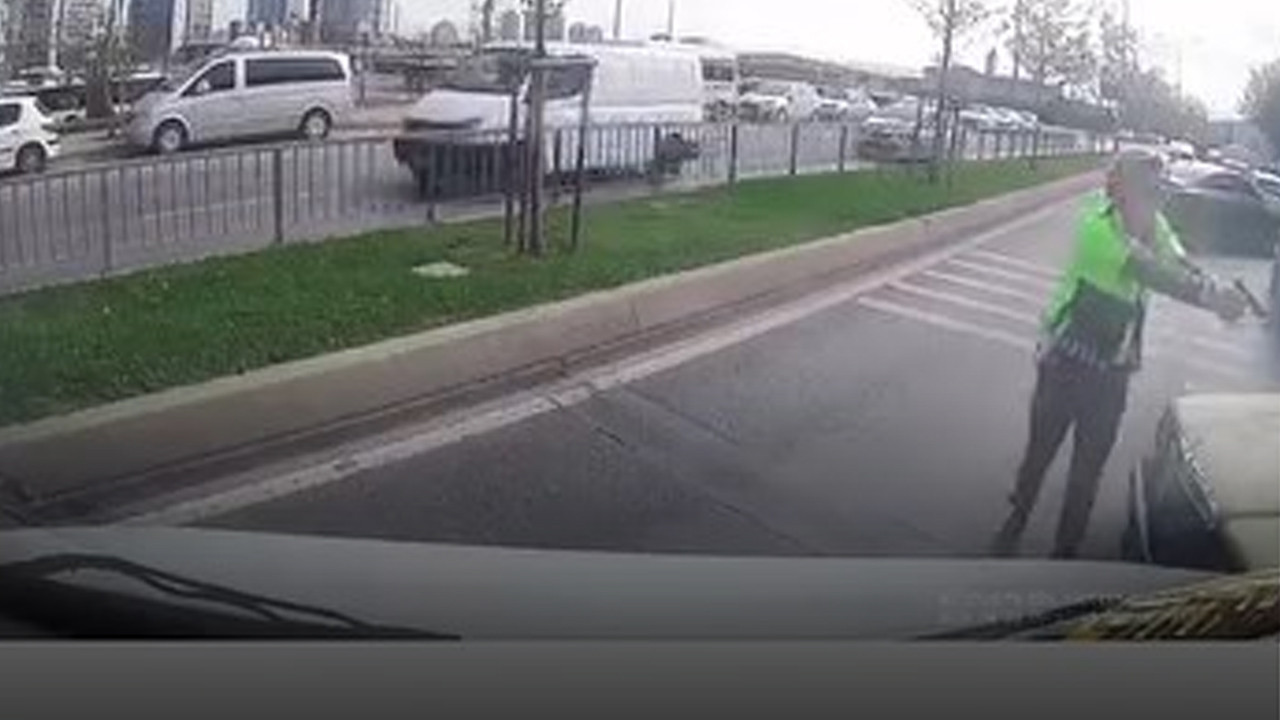 Trafik canavarı böyle durduruldu: İstanbul’da nefes kesen anlar