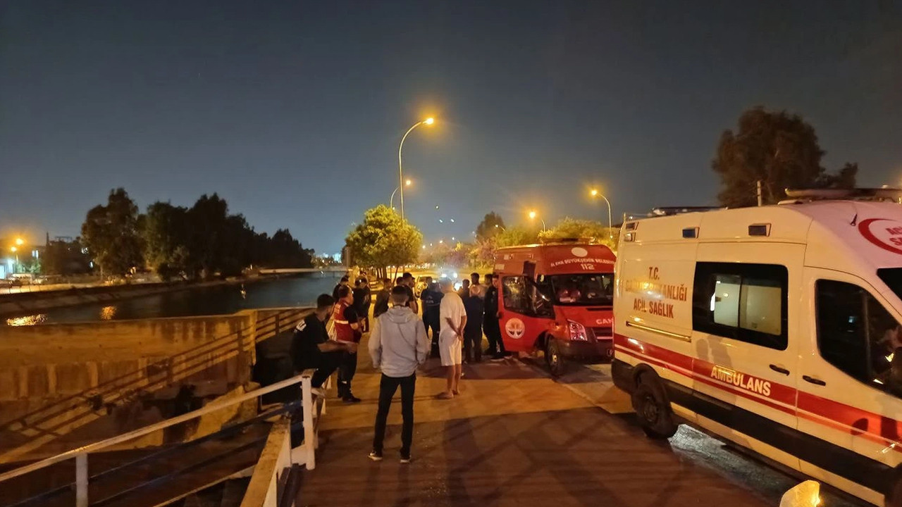 Adana Yüreğir’de kan donduran olay: Sulama kanalına düşen genç kayboldu