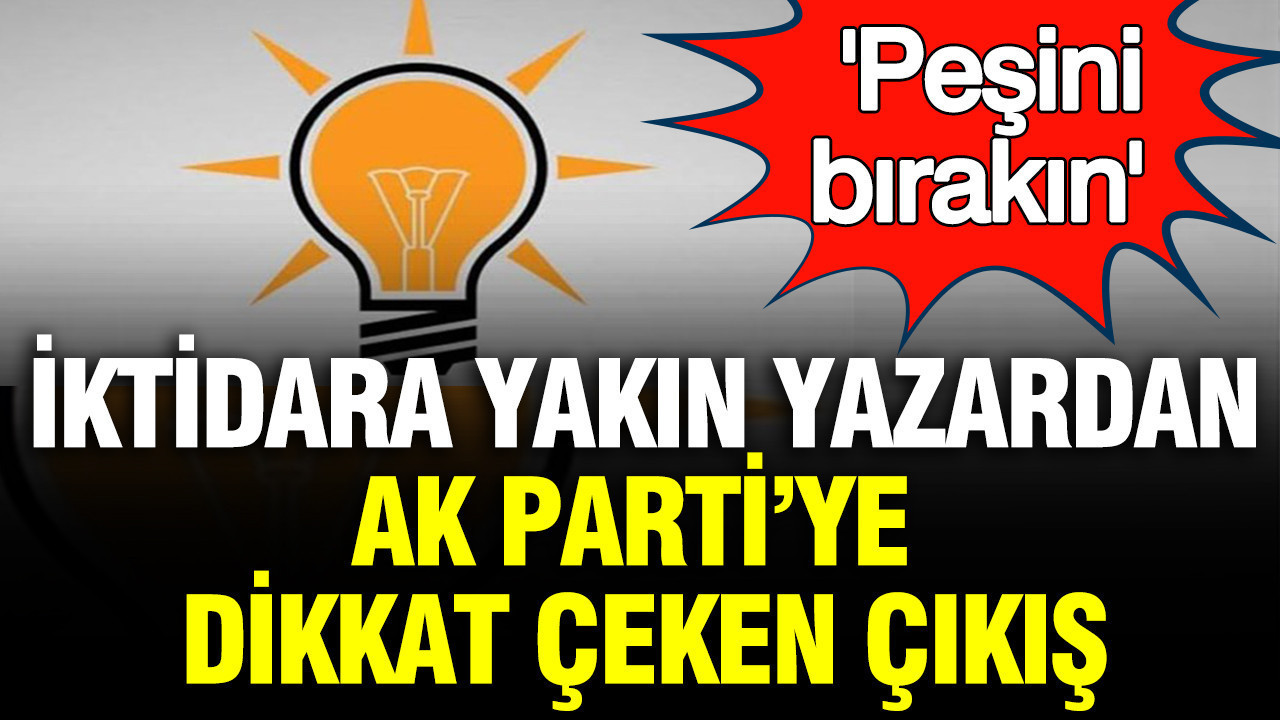 Ahmet Hakan’dan AK Parti’ye dikkat çeken çıkış: 'Mutlak butlanın peşini bırakın'