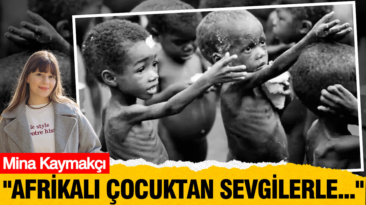"Afrikalı çocuktan sevgilerle..."