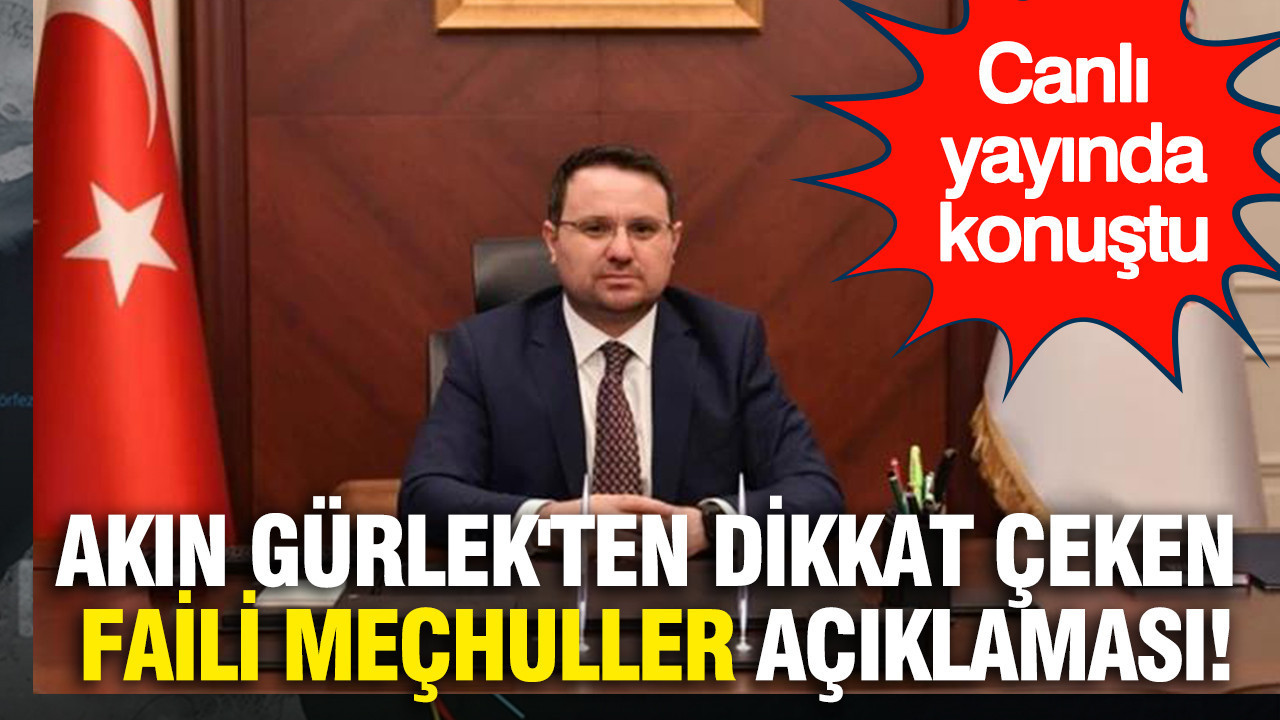 Bakan Gürlek'ten dikkat çeken faili meçhul cinayetler açıklaması