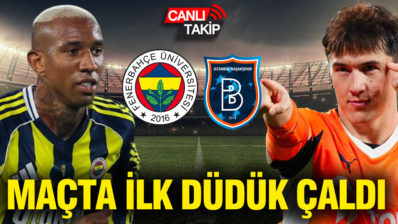 Fenerbahçe-Başakşehir (Canlı anlatım)
