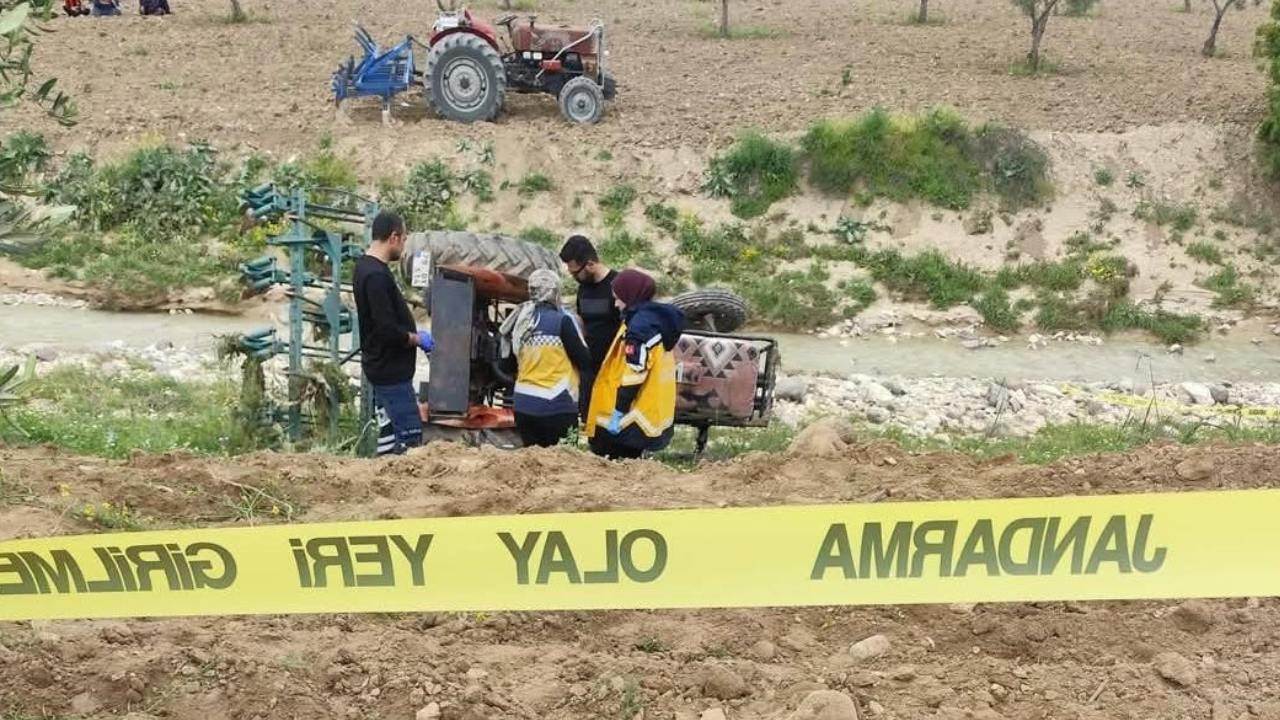 Kilis’te traktör devrildi: Sürücü hayatını kaybetti