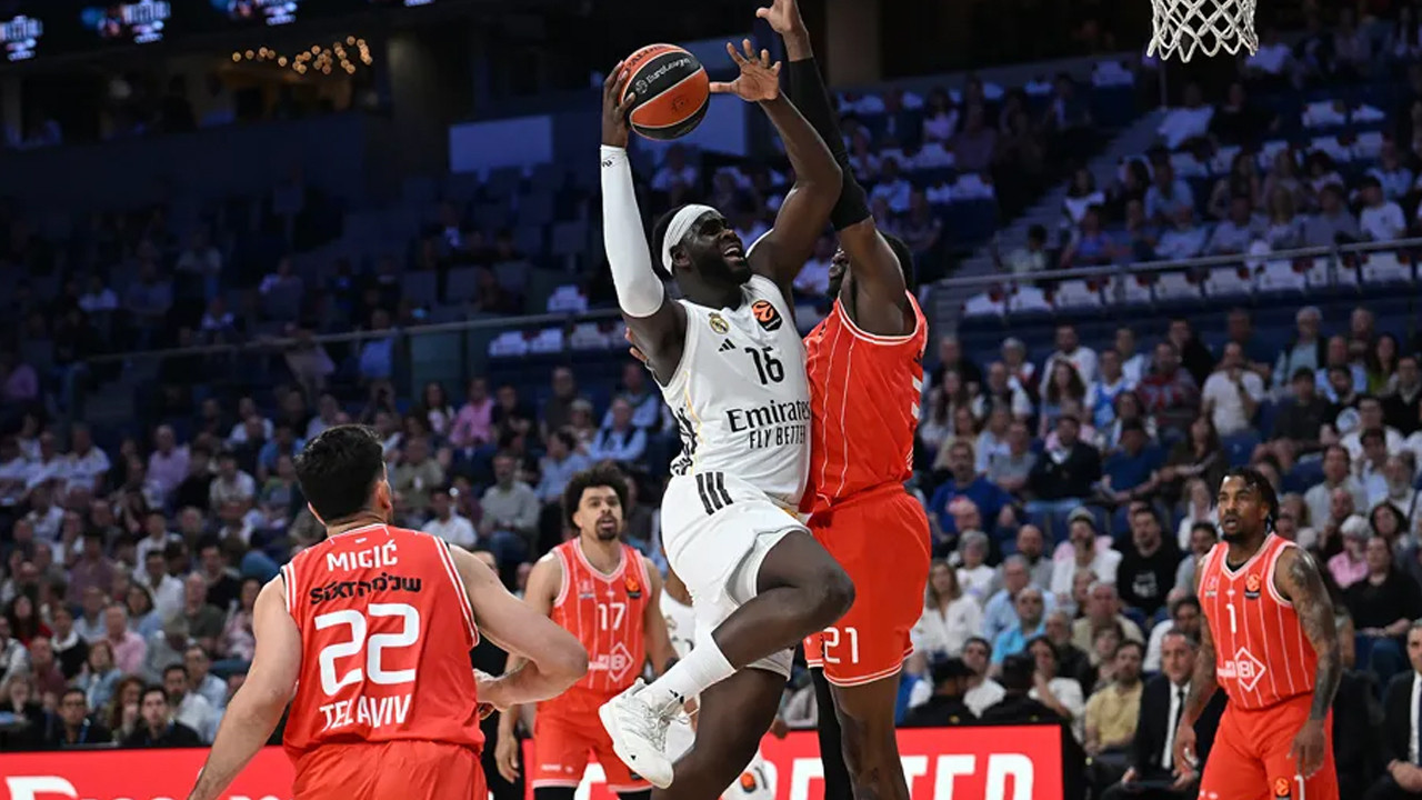 Real Madrid, Hapoel'e fark attı: EuroLeague'de Final Four'a son 1 adım