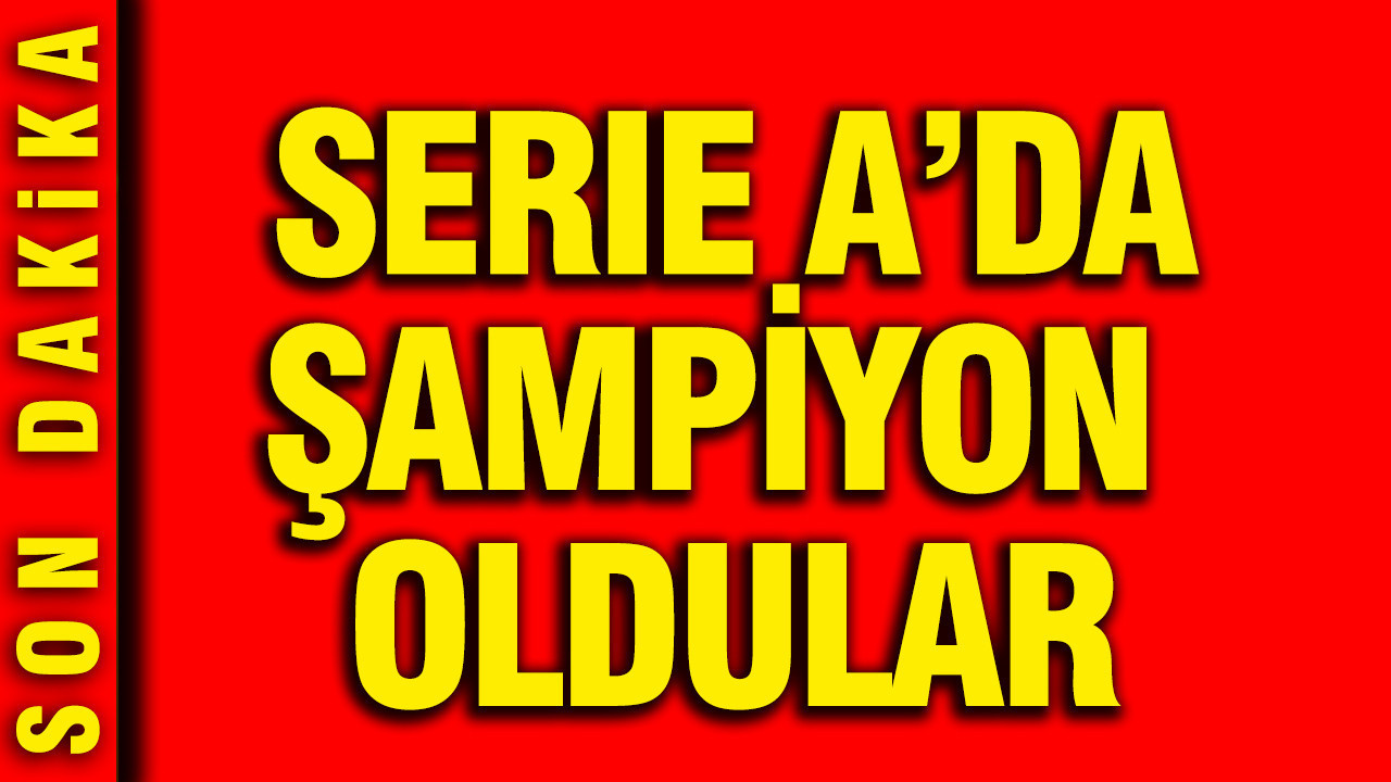 Bitime haftalar kala İtalya Serie A'da şampiyon oldular... Inter destan yazdı
