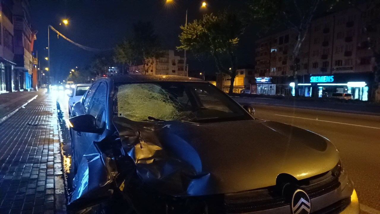 Bursa'da alkollü sürücü dehşeti: Yayaya çarpıp kaçtı