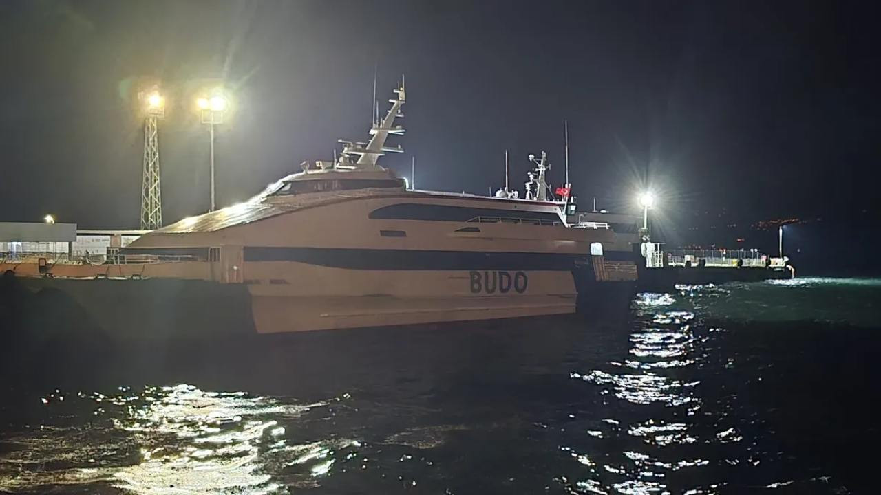 Deniz ulaşımında aksama: BUDO 6 seferi iptal etti