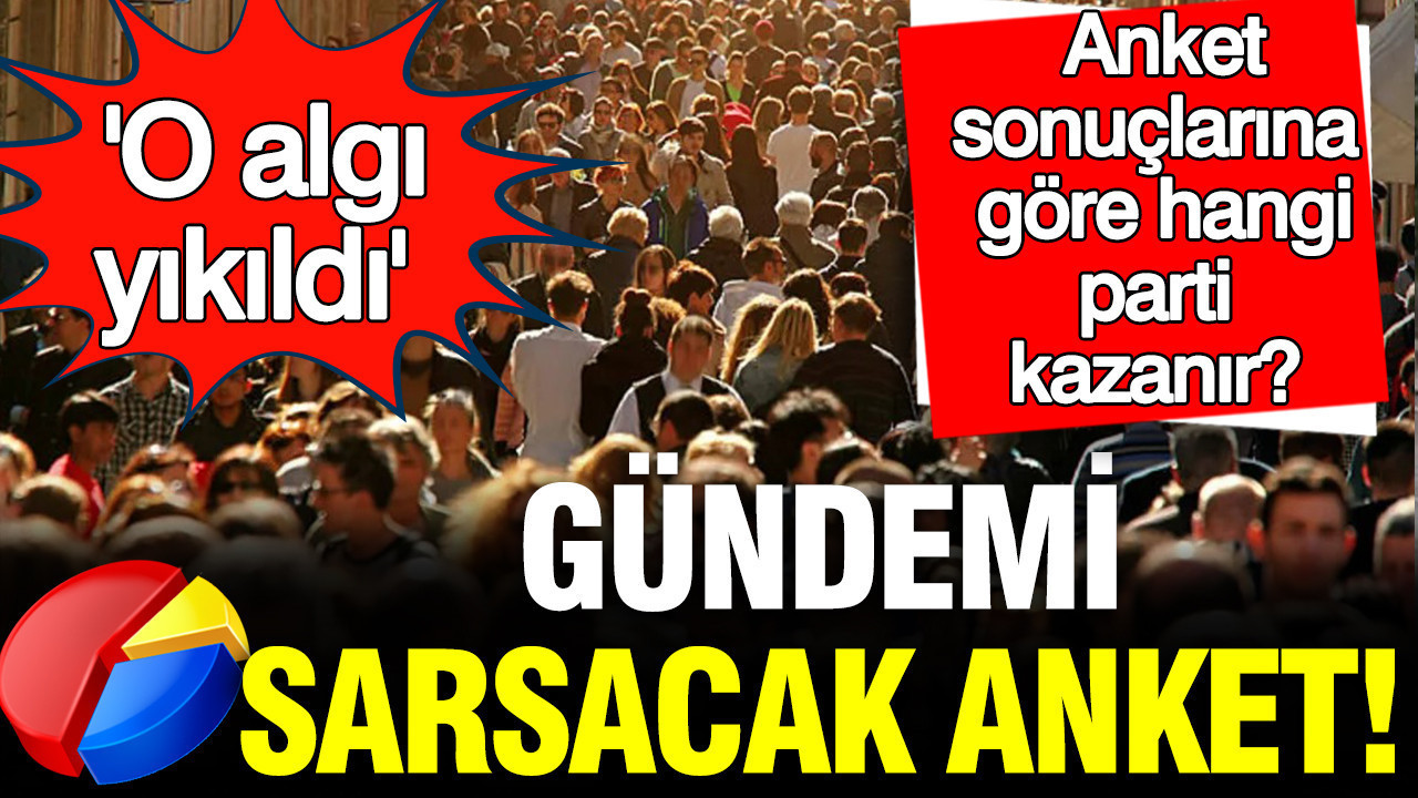 Fatih Altaylı yeni anket sonucunu duyurdu: 'O algı yıkıldı'