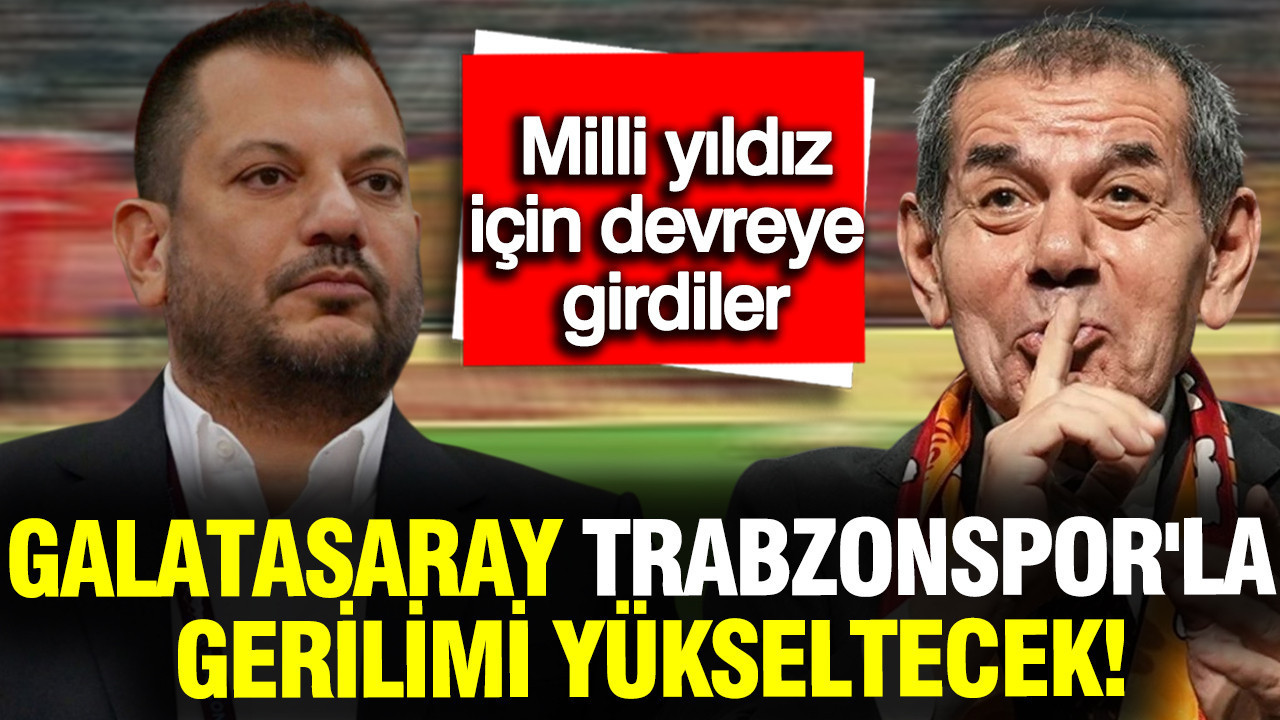 Galatasaray'dan Trabzonspor'la gerilimi yükseltecek transfer hamlesi