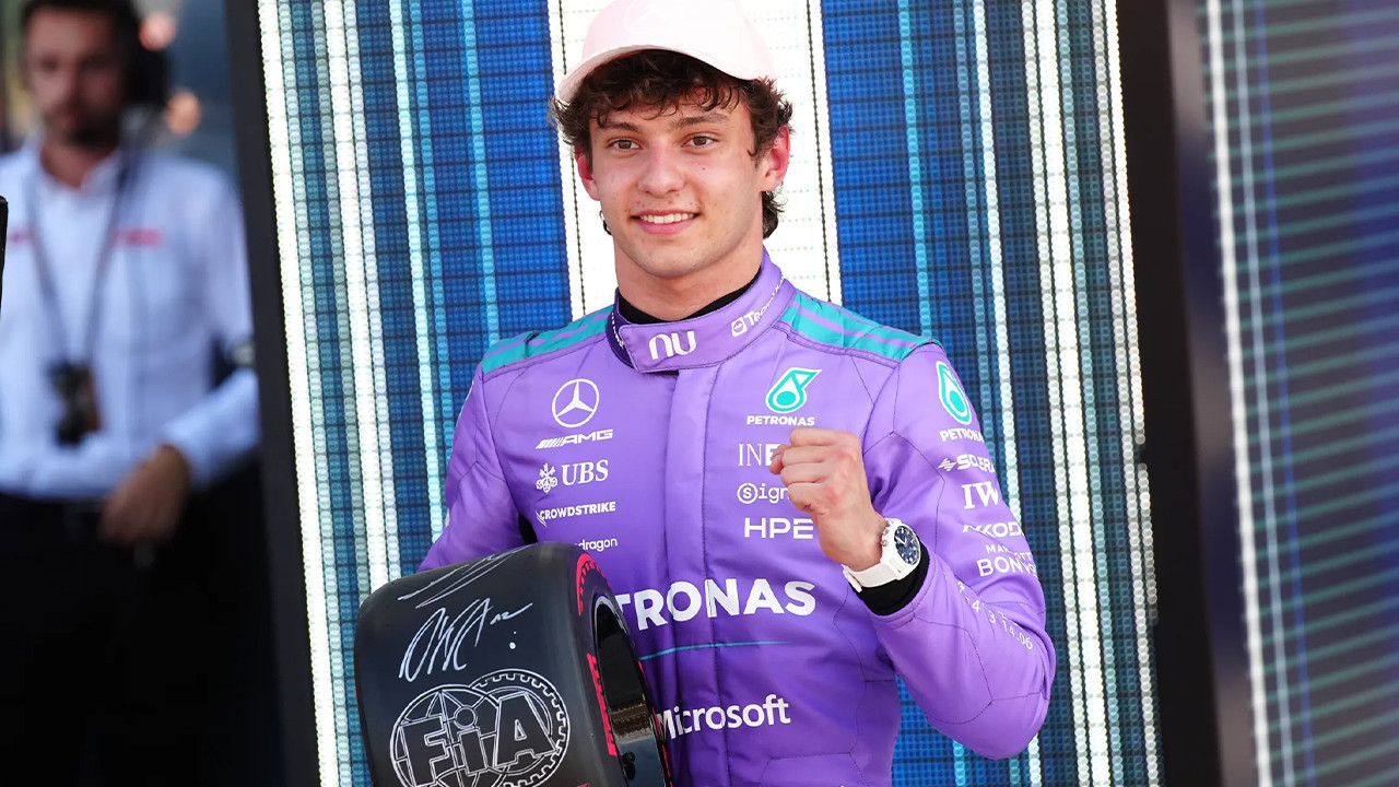Kimi Antonelli Miami Grand Prix’sine pole pozisyonundan başlayacak