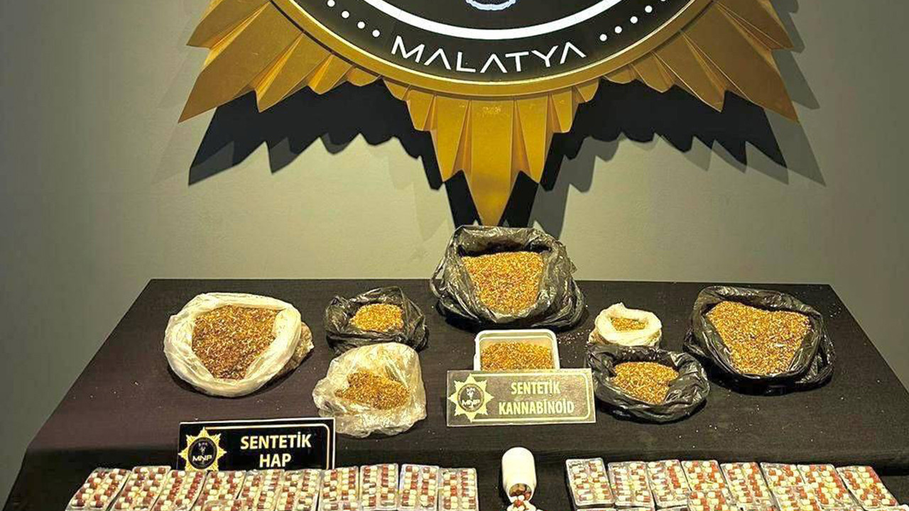 Malatya’da uyuşturucu operasyonunda 5 gözaltı