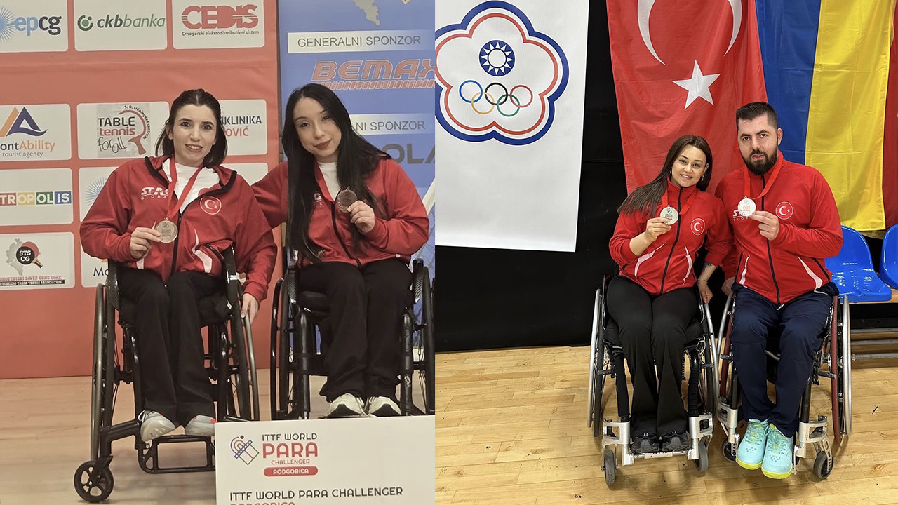 Milli sporculardan Podgorica’da 3 madalya