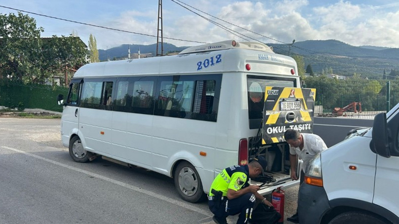 Orhangazi’de okul çevrelerine sıkı denetim yapıldı