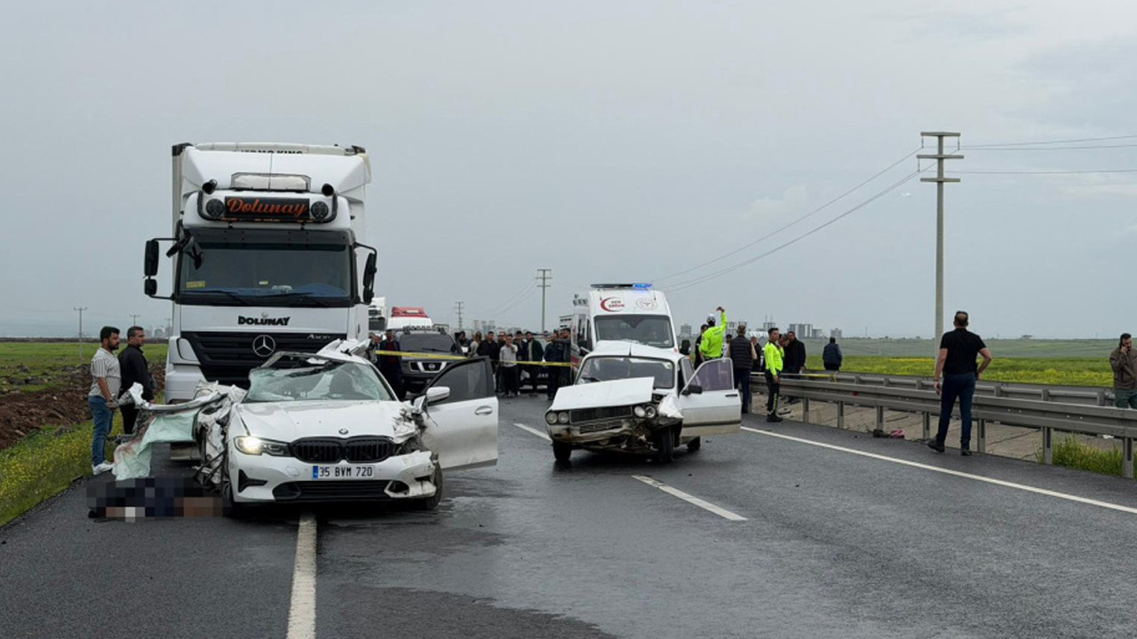 Siverek’te zincirleme trafik kazası: 2 ölü, 2 yaralı var