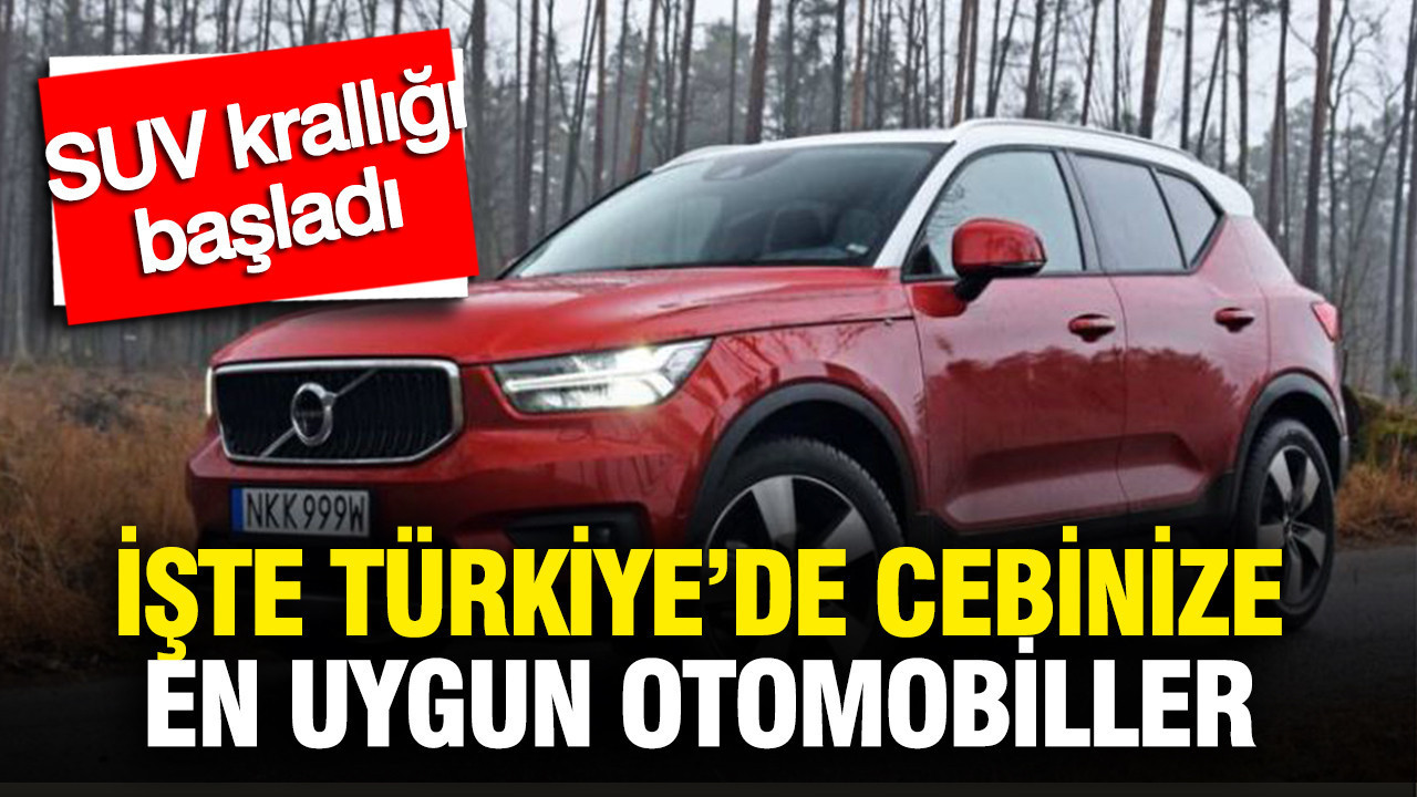 SUV krallığı başladı: İşte Türkiye’de cebe en uygun araç listesi
