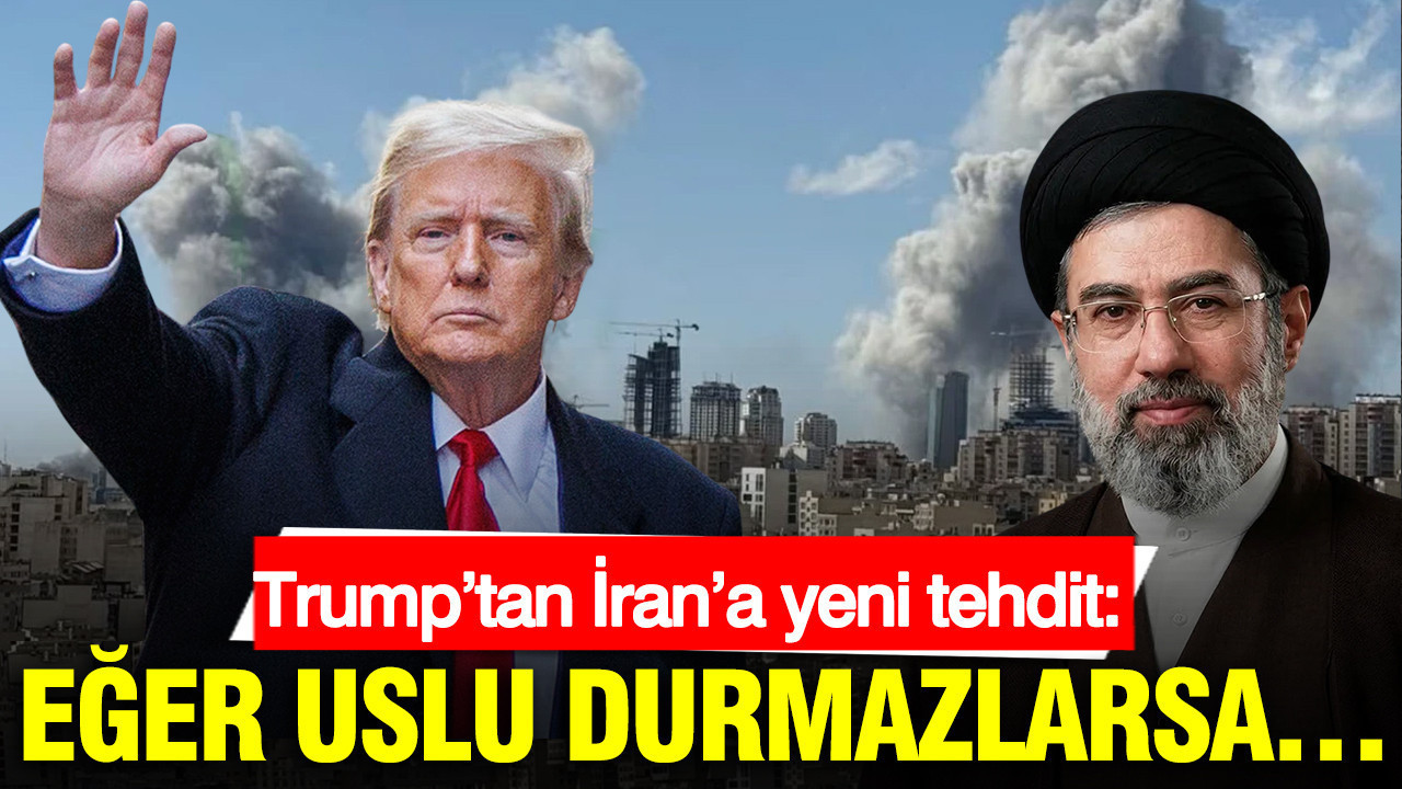 Trump’tan İran’a yeni tehdit: Eğer uslu durmazlarsa…