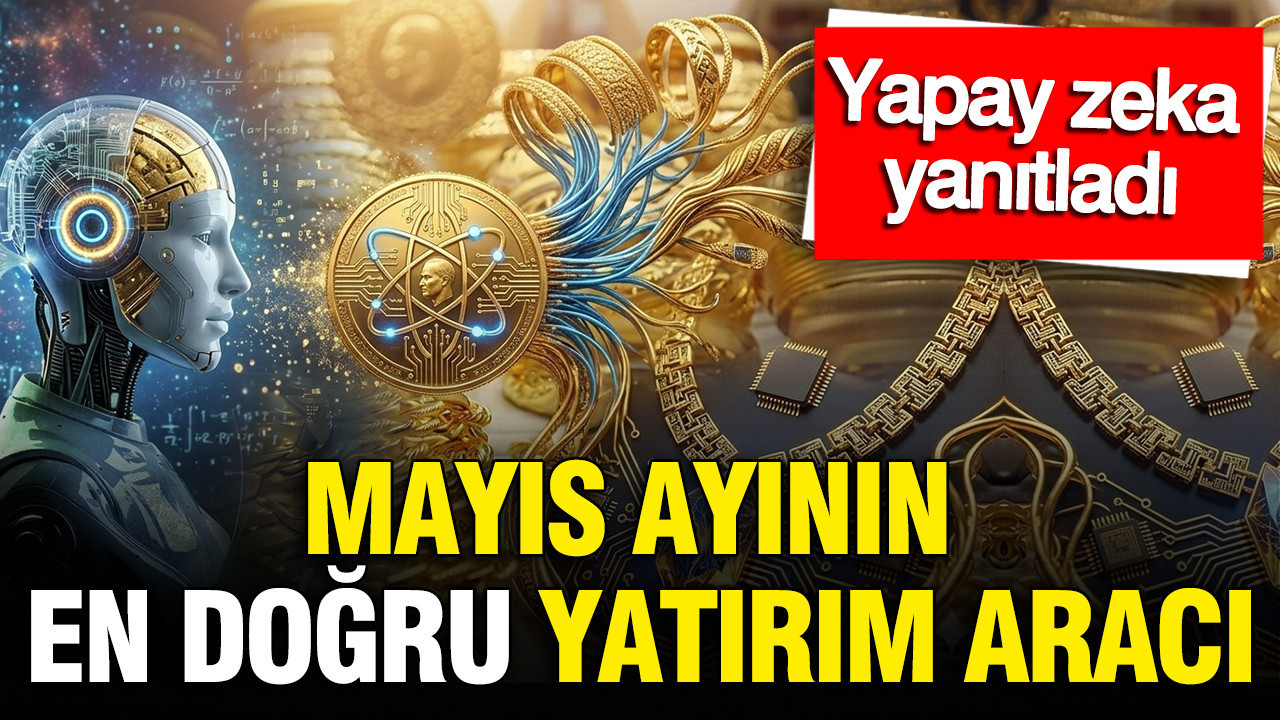Yapay zeka yanıtladı: Mayıs ayının en doğru yatırım aracı