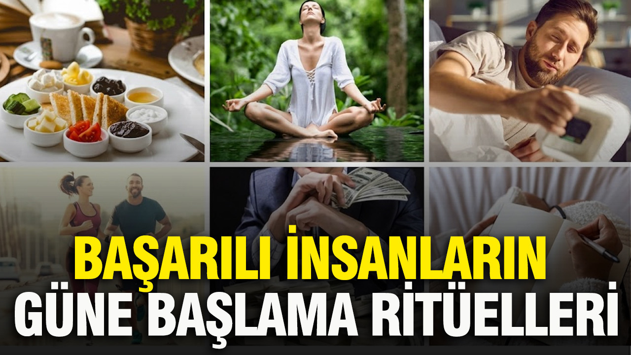 Başarılı insanların güne başlama ritüelleri