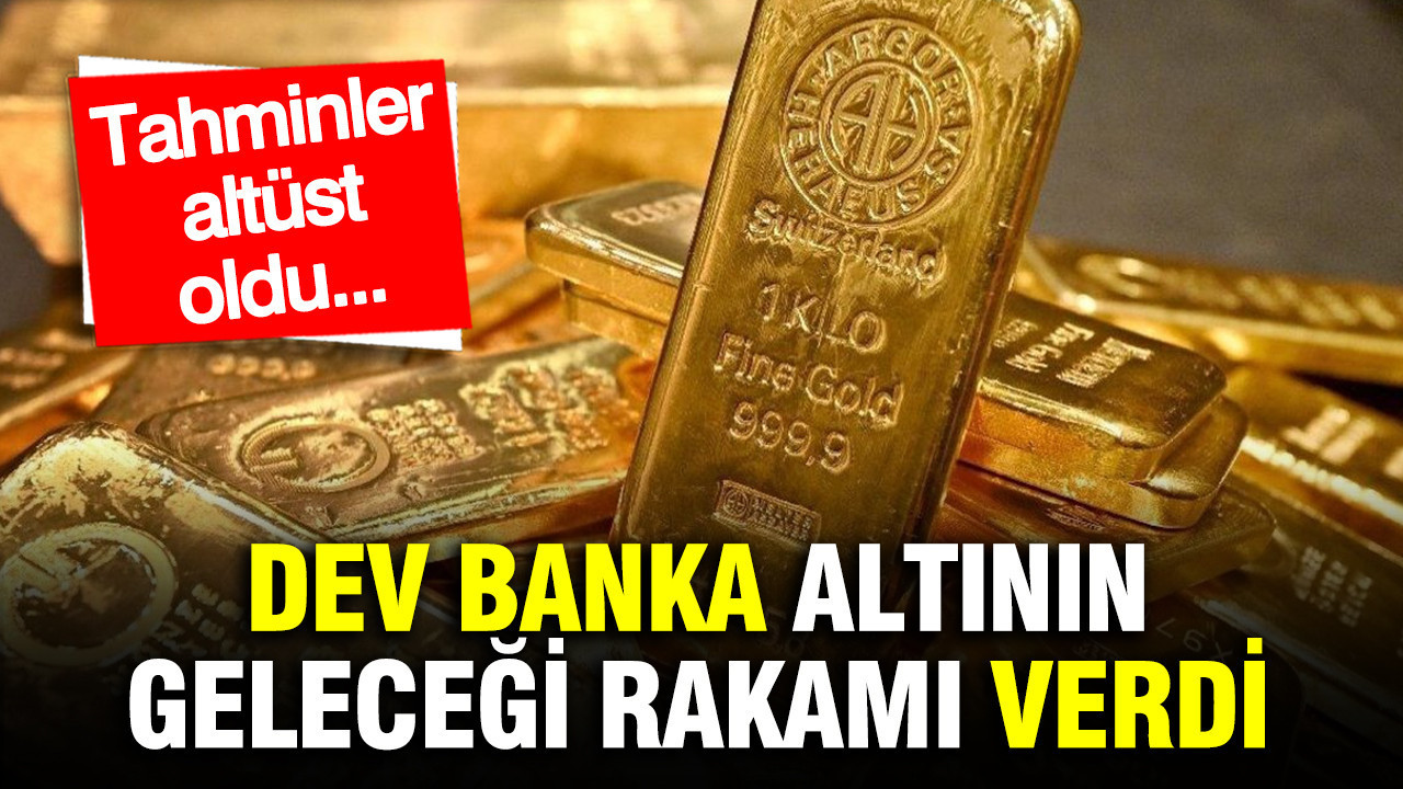 Citi altın için yeni rakamını açıkladı: Yukarı yönlü güncellendi