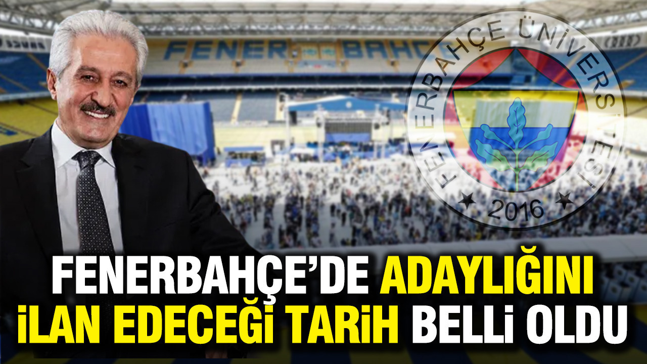 Fenerbahçe’de Mehmet Ali Aydınlar'ın adaylığını ilan edeceği tarih belli oldu
