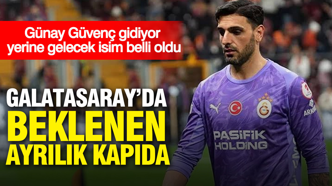 Galatasaray'da beklenen ayrılık kapıda: Günay Güvenç gidiyor, yerine gelecek isim belli oldu
