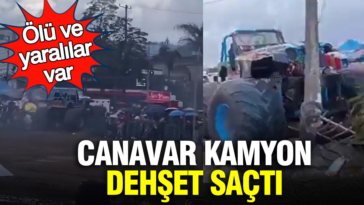 Kolombiya’da canavar kamyon dehşeti: Ölü ve yaralılar var
