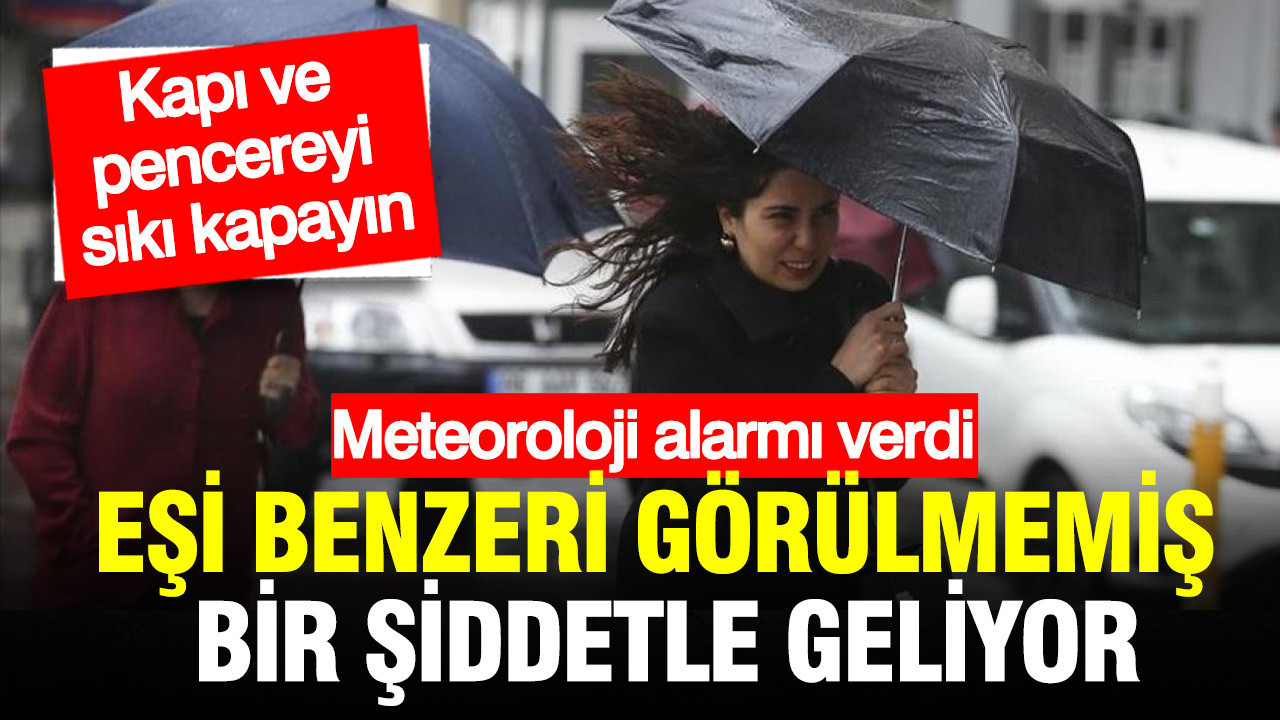 Meteoroloji 5 il için ‘kırmızı kod’ verdi: Çok kuvvetli sağanak vuracak
