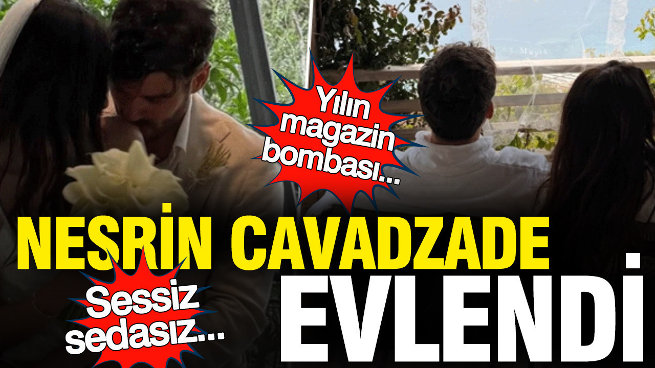 Nesrin Cavadzade evlendi
