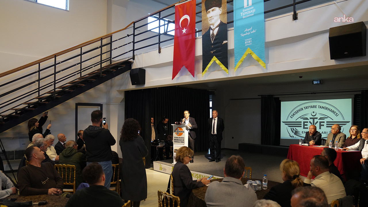 Tayyare Tamirhanesi'nin emektarları buluştu