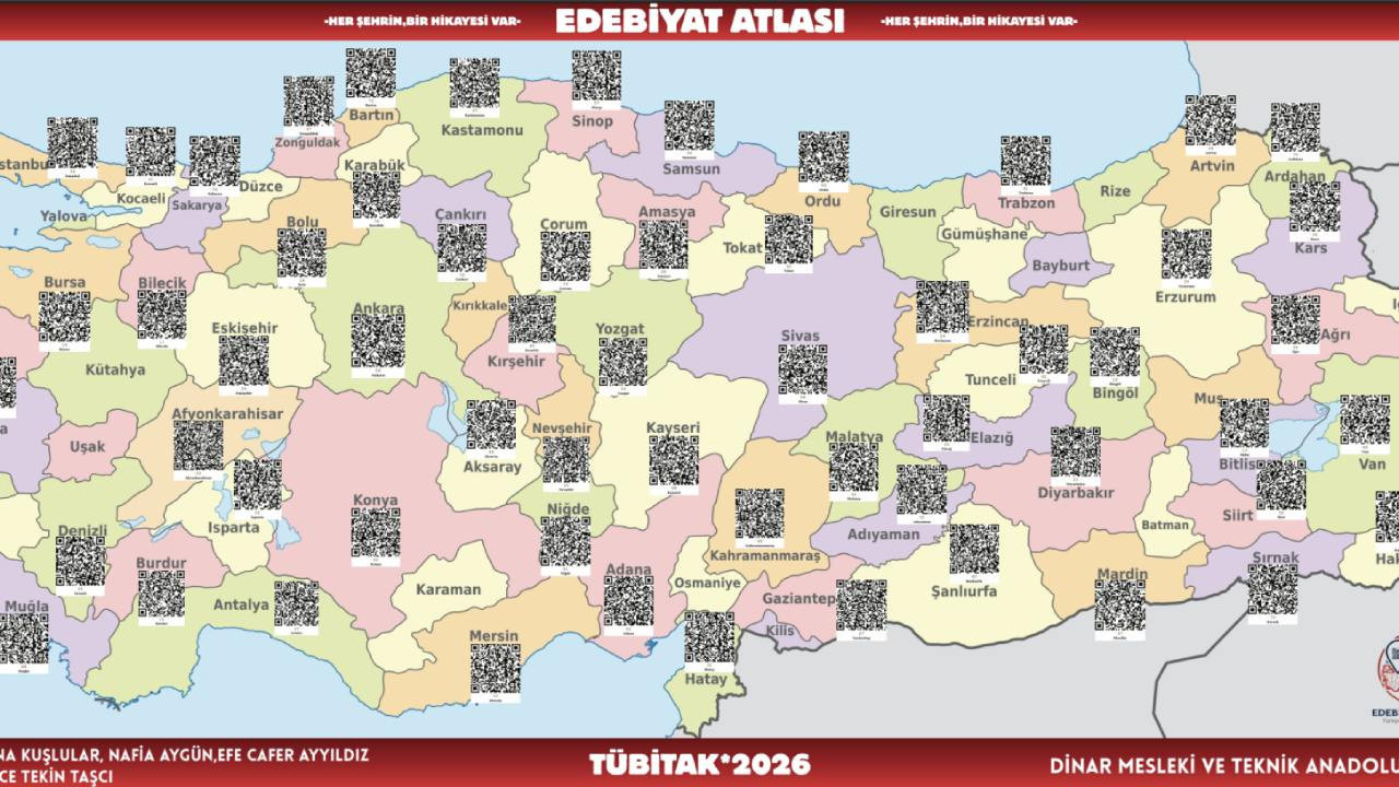 Türkiye’nin ilk interaktif edebiyat haritası yayında