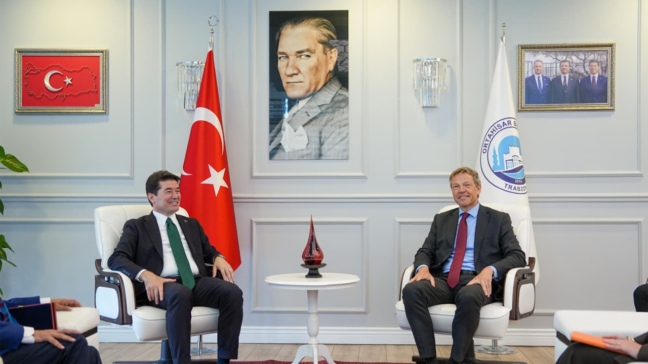 Başkan Kaya, Hollanda Ankara Büyükelçisi Wijnands’ı ağırladı