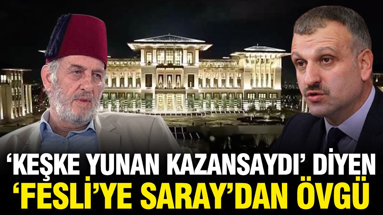 "Keşke Yunan kazansaydı" diyen fesliye Saray'dan övgü