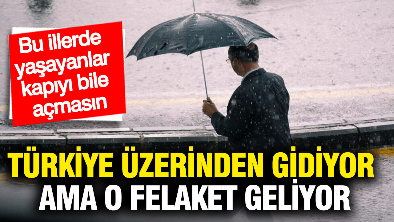 Meteoroloji tarih vererek 7 ili uyardı: Sıcaklık artıyor ama sağanak geliyor