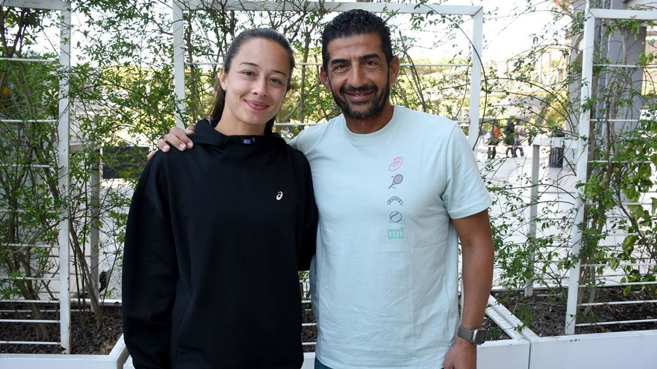 Milli tenisçi Zeynep Sönmez’e başantrenörü Jellali’den tam güven