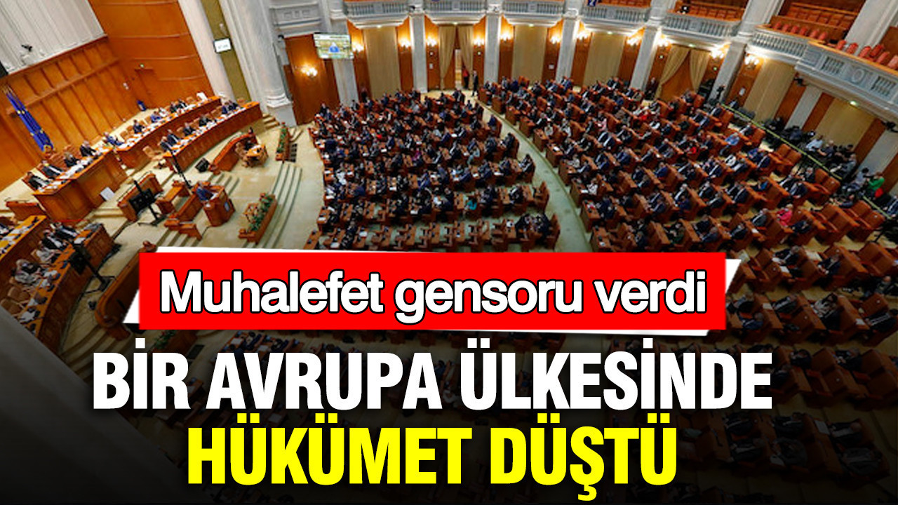 Romanya’da muhalefet gensoru verdi, hükümet düştü