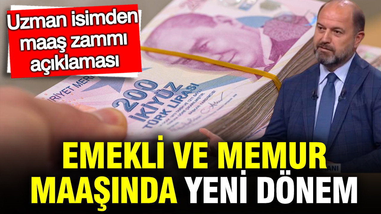 SGK uzmanı maaş zammı için net rakam verdi: Emekli ve memur için ‘Eşitleme’ detayı