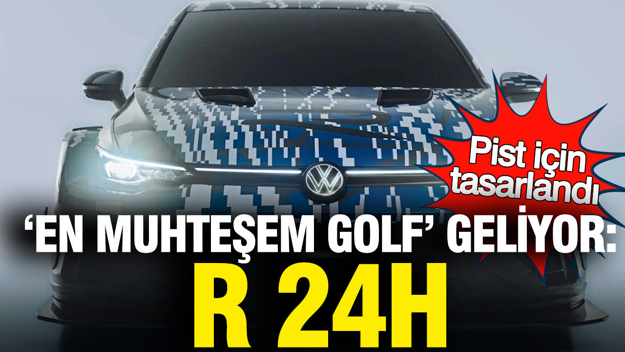 Volkswagen Golf R 24H 25. yıla özel geliyor: Gelecek yıl pistlerde