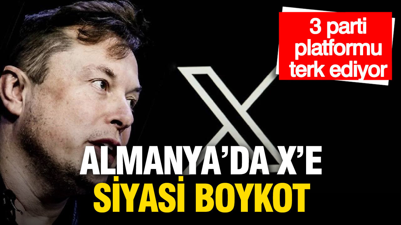 Almanya’da X’e siyasi boykot: Üç parti platformu terk ediyor