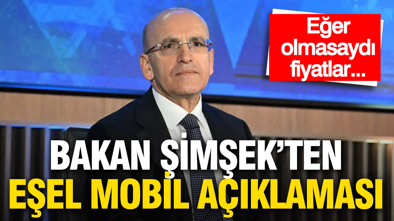Bakan Şimşek'ten eşel mobil açıklaması