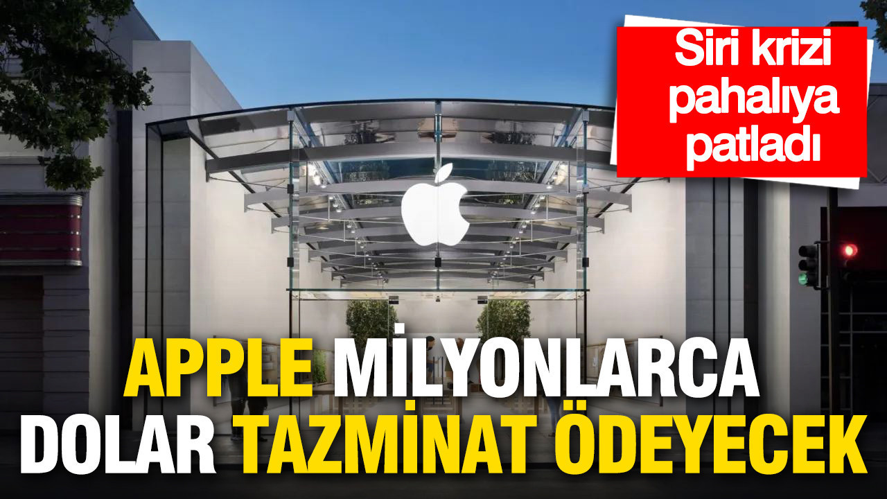 Siri krizi pahalıya patladı: Apple milyonlarca dolar tazminat ödeyecek
