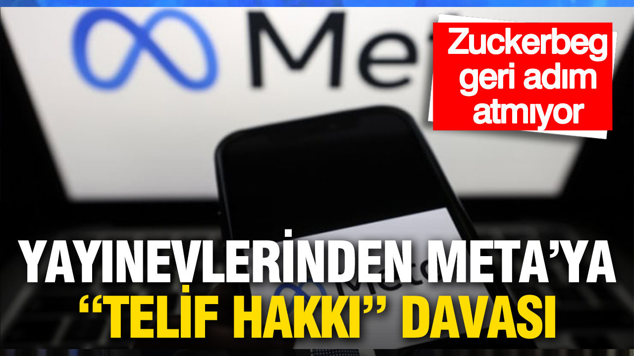 Yayınevlerinden Meta'ya "telif hakkı" davası