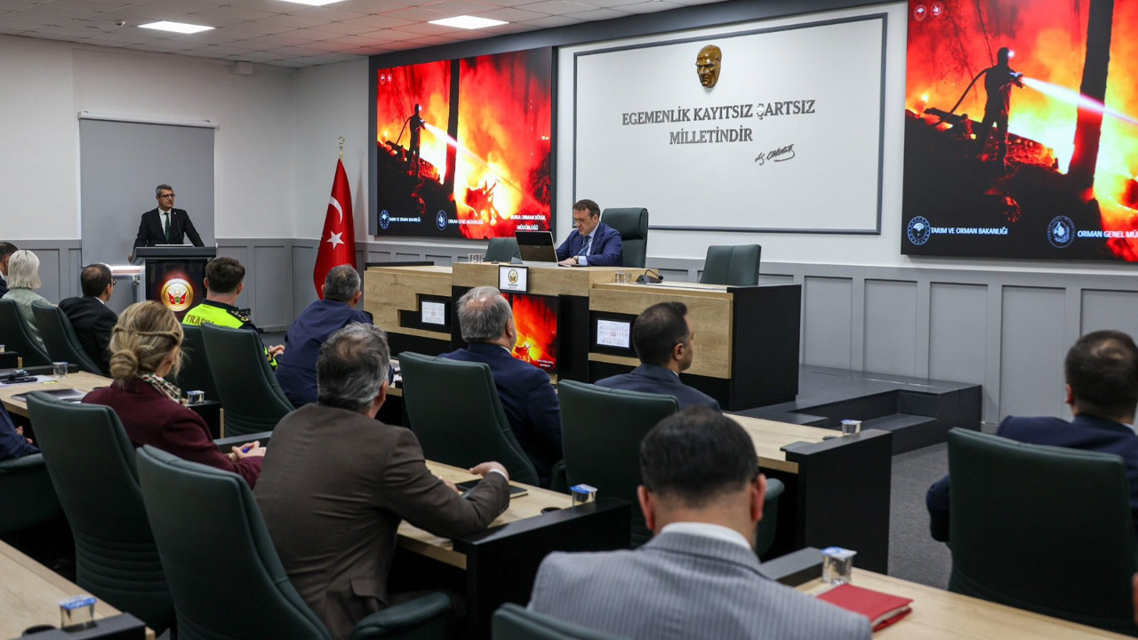 Bilecik’te orman yangınlarına karşı alınacak tedbirler görüşüldü
