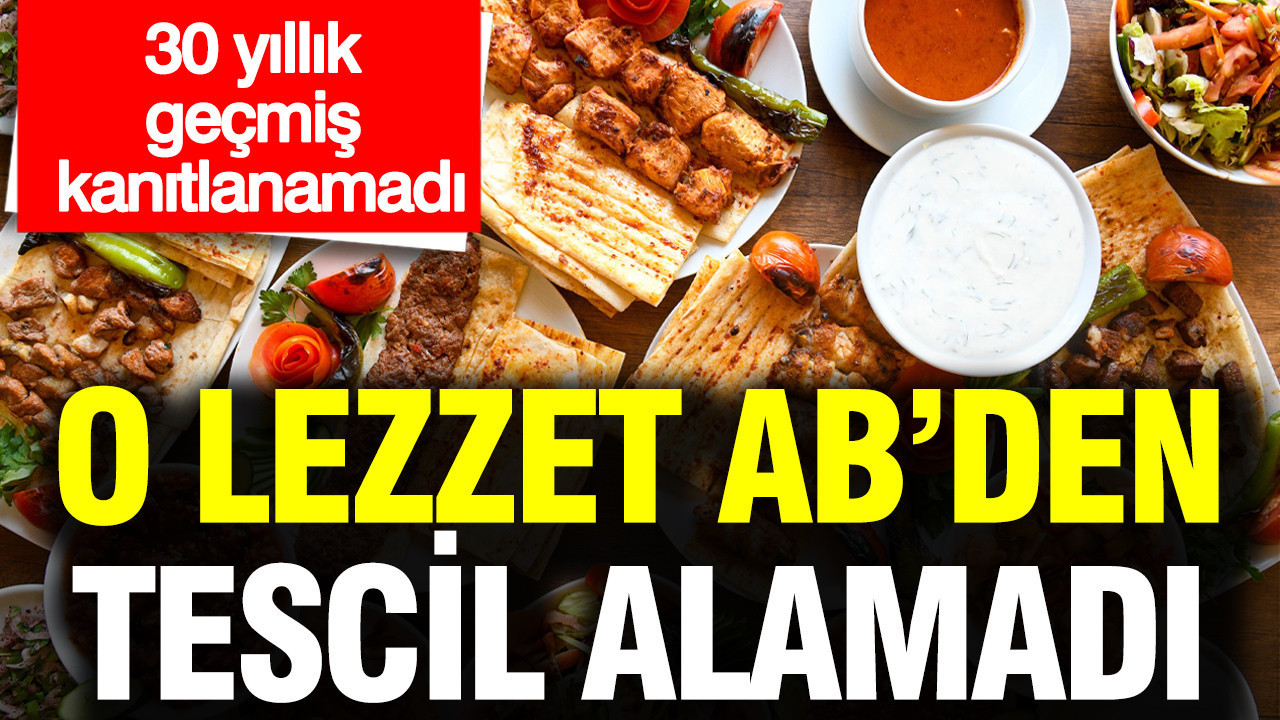 Denizli Tandır Kebabı AB'den tescil alamadı